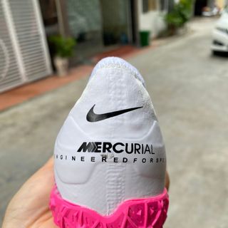 Giày Bóng Đá  Vapor 13 Pro Trắng Hồng TF loại 1 giá sỉ