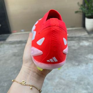 Giày Bóng Đá  X Crazyfast.1 Đỏ Vạch trắng AG giá sỉ