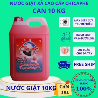 Nước giặt can 10l chicaphe