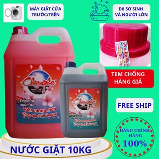 Nước giặt can 10l chicaphe giá sỉ