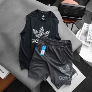 set đùi nam phối áo thể thao