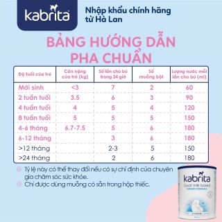 [Tặng 1 bình nước] Combo 3 lon Sữa dê Kabrita Hà Lan số 3 (trên 24 tháng) cho trẻ - Lon 800g