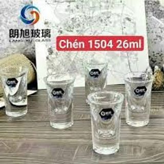 Bộ 6 Ly Rượu Shot Thủy Tinh Đế Dày 22Ml, Ly Cốc Uống Rượu Thủy Tinh, Ly Sot, Chén Uống Rượu đế dày sang trọng giá sỉ