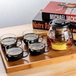 Bộ Ấm Pha Trà 5 Món Có Lưới Lọc