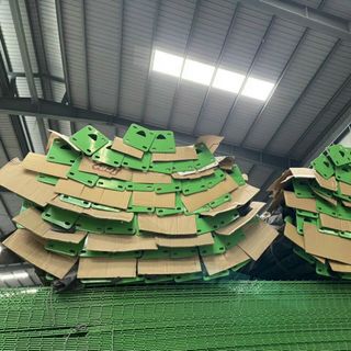 Hàng rào lưới thép hàn, lưới thép hàng rào mạ kẽm, sơn tĩnh