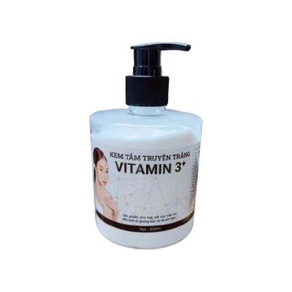Kem tắm truyền trắng vitamin 3+