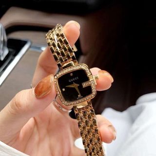 ĐỒNG HỒ NỮ THỜI TRANG GU CII MẶT VUÔNG SIZE MINI  3