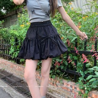 CHÂN VÁY NƠ BÍ CÓ LÓT CV16 - LÊ PHƯƠNG BOUTIQUE