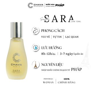 NƯỚC HOA MINI SIMPLE SARA 12ML PHONG CÁCH LĂN - CHAVA