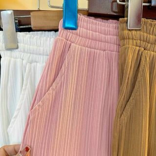 QUẦN SUÔNG DÀI VẢI GÂN ĐŨA Y HÌNH - LÊ PHƯƠNG BOUTIQUE.