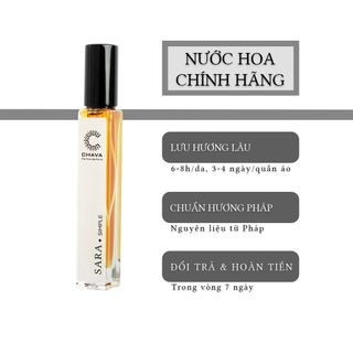 NƯỚC HOA MINI SIMPLE SARA 10ML PHONG CÁCH XỊT - CHAVA giá sỉ