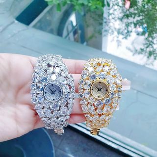 ĐỒNG HỒ NỮ CHÍNH HÃNG FUNMEI FGRAF  FULL ĐÁ PHA LÊ ĐI KÈM TEM KÍCH HOẠT ĐIỆN TỬ BẢO HÀNH CHÍNH HÃNG
