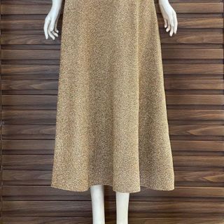 Đầm maxi dạ hội trung niên chất nhũ kim sa co giãn cực tốt cho mẹ dự tiệc sang trọng bigsize 80KG M442