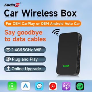 [Carlinkit 5.0 2air] Bộ chuyển đổi kết nối Apple Carplay + Android Auto không dây cho xe ô tô Gen 5 giá sỉ