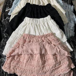 CHÂN VÁY 2 TẦNG LEN GÂN - LÊ PHƯƠNG BOUTIQUE.