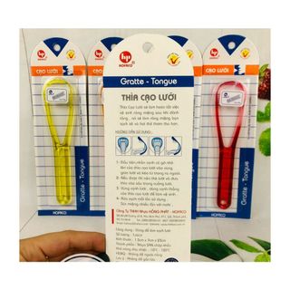 Cây cạo lưỡi, dụng cụ vệ sinh lưỡi bằng nhựa