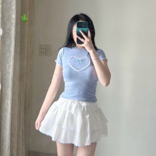 ÁO BABYTEE TIM REN NƠ - LÊ PHƯƠNG BOUTIQUE
