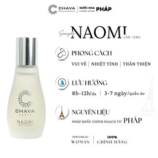 NƯỚC HOA MINI SIMPLE NAOMI 12ML PHONG CÁCH LĂN - CHAVA