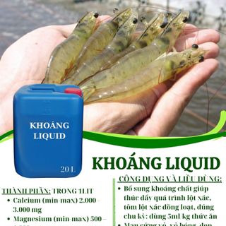 LIQUID khoáng dạng lỏng dùng cho thủy sản giá sỉ