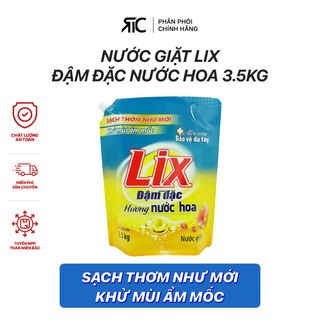 Nước giặt LIX đậm đặc hương nước hoa túi 3,5kg - NGH07 giá sỉ