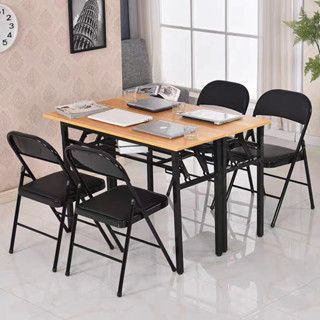 Bàn vi tính (Đã lắp sẵn ) xếp gọn tiện lợi cho văn phòng, học tập làm việc, bàn ăn..cứng cáp mới.