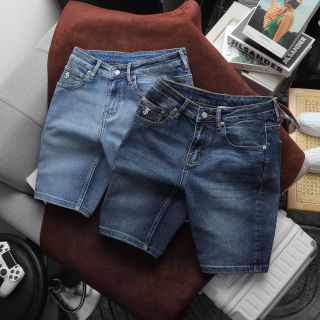 SHORT JEAN NAM.   Chất  Jean dày dặn có thun co giãn thoải mái.  Mền mịn.