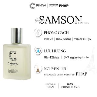 NƯỚC HOA MINI SIMPLE SAMSON 15ML PHONG CÁCH LĂN - CHAVA