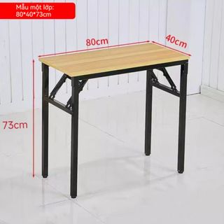Bàn vi tính (Đã lắp sẵn ) xếp gọn tiện lợi cho văn phòng, học tập làm việc, bàn ăn..cứng cáp mới.