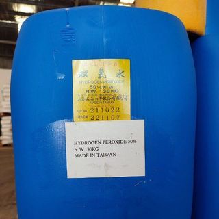 Oxy Già Công Nghiệp - Hydrogen peroxide – H2O2 50% Đài Loan giá sỉ