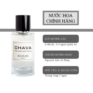 NƯỚC HOA SIMPLE KEZIAH 50ML PHONG CÁCH XỊT - CHAVA giá sỉ