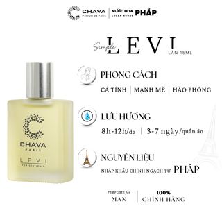 NƯỚC HOA MINI SIMPLE LEVI 15ML PHONG CÁCH LĂN - CHAVA
