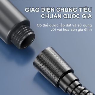 Vòi hoa sen, vòi nhà tắm Turbo tăng áp lực nước 3 in1 có 3 chế độ hỗ trợ tăng lực nước phun sương CTB786 - BECHIP