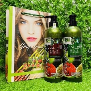 ❤ Cặp Dầu Gội – Xả Grappefruit Valert Dưỡng Tóc và Kích Thích Mọc Tóc 850ml