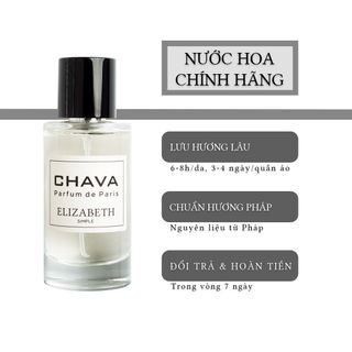 NƯỚC HOA SIMPLE ELIZABETH 50ML PHONG CÁCH XỊT - CHAVA giá sỉ