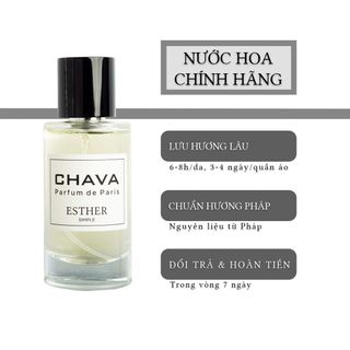 NƯỚC HOA SIMPLE ESTHER 50ML PHONG CÁCH XỊT - CHAVA giá sỉ