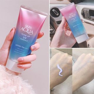 Kem Chống Nắng Rohto Skin Aqua Tone Up UV Essence SPF50/PA++++, 80ml