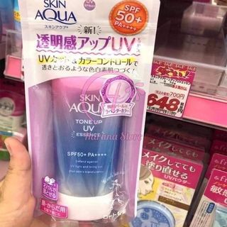 Kem Chống Nắng Rohto Skin Aqua Tone Up UV Essence SPF50/PA++++, 80ml