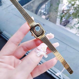 ĐỒNG HỒ NỮ CH.ÍNH HÃN.G FUNMEI F2144 MẶT VUÔNG MINI DÂY LƯỚI THÉP ĐI KÈM TEM KÍCH HOẠT ĐIỆN TỬ BẢO HÀNH