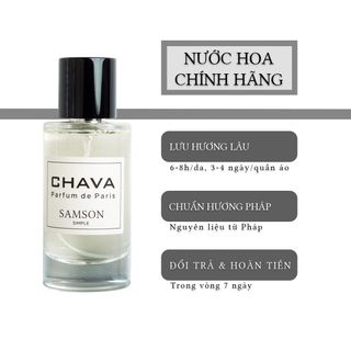 NƯỚC HOA SIMPLE SAMSON 50ML PHONG CÁCH XỊT - CHAVA giá sỉ