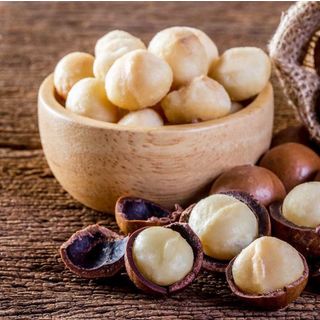 Hạt macca sấy nứt vỏ