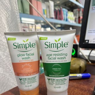 Sữa Rửa Mặt Simple lành tính và hiệu quả cho mọi loại da 150ml