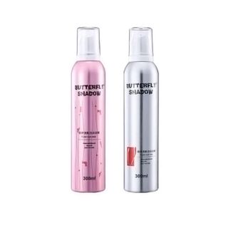 🍀 Mousse vuốt tóc Butterfly Shadow cứng và mềm 300ml