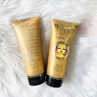 👑 Mặt nạ gel lột trắng da dát vàng 24k Hàn Quốc - Gold Mask L-Glutathione 220gr