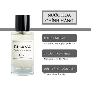 NƯỚC HOA SIMPLE LEVI 50ML PHONG CÁCH XỊT - CHAVA giá sỉ