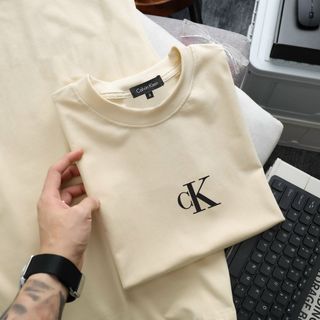Áo thun nam 100% cotton 4c xịn  Logo in cao cực đẹp