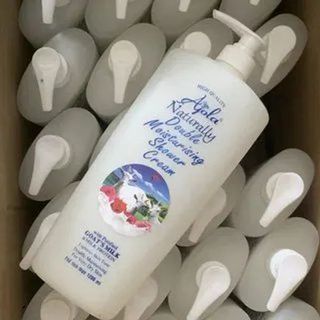 ❤ Sữa tắm dê Ajola dưỡng trắng da 1200ml