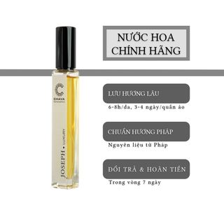 NƯỚC HOA MINI LUXURY JOSEPH 10ML PHONG CÁCH XỊT – CHAVA giá sỉ