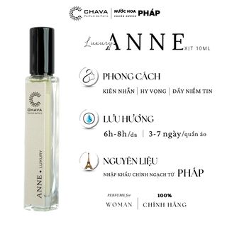 NƯỚC HOA MINI LUXURY ANNE 10ML PHONG CÁCH XỊT - CHAVA