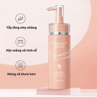 Kem Tẩy Lông OTOU 100g - Kem Triệt Lông Giúp Tẩy Sạch Lông Hiệu Quả, Không Gây Kích Ứng Và An Toàn Cho Da