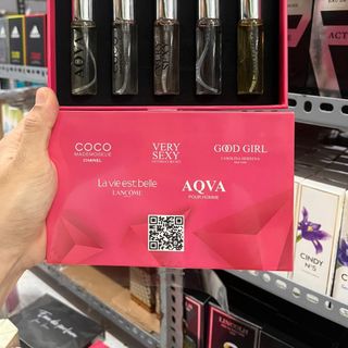 Bộ Nước Hoa Dầu Thươm Dành Cho Nam Và Nữ